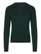 Superfine Lambswool Crew GANT Green