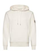 Badge Hoodie Calvin Klein Jeans Cream