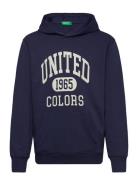 Sweater W/Hood United Colors Of Benetton Navy