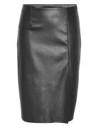 Nmclara Hw Slit Midi Length Skirt Noos NOISY MAY Black