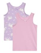 Nmftank Top 2P Pastel Lilac Horse Noos Name It Purple