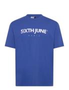 Essentiel Ss Tshirt SIXTH JUNE Blue