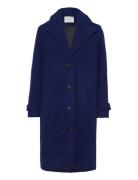 Kaanne Coat Kaffe Blue