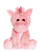 Unicorn, Sitting, Small Teddykompaniet Pink