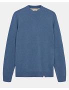 Akrico Lambswool Knit Anerkjendt Blue