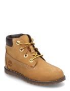 Mid Lace Up With Zip Boot Timberland Brown