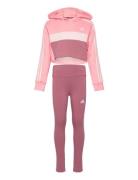 Jg 3S Tib Fl Ts Adidas Sportswear Pink