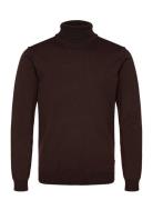 Bhbruton Roll Neck Knit Noos Blend Brown