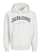 Jjecaleb Varsity Sweat Hood Noos Jack & J S Grey