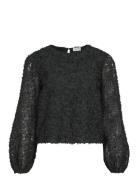 Vibreeze L/S O-Neck Top/Ka Vila Black