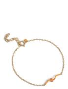 Twist Bracelet Enamel Copenhagen Gold