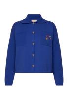 Collar Butt D Cardigan Bobo Choses Blue