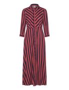 Yassavanna Long Shirt Dress S. YAS Red