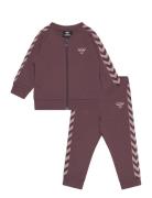 Hmlbille Tracksuit Hummel Burgundy