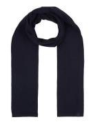 Cotton Cashmere Blend Scarf Tom Tailor Navy