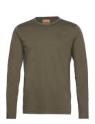 Mmgperry Ls O-Neck Tee Mos Mosh Gallery Khaki