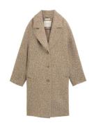 Loose Coat Tom Tailor Beige