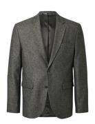 Slhreg-Bow D Gal Blz Selected Homme Grey