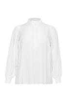 Kcdorina Blouse Kaffe Curve White