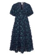 Yaspazilla 2/4 Midi Dress - Show YAS Navy