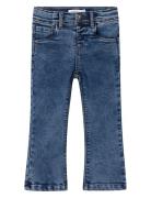 Nmfsalli Boot Fleece Jeans 6427-An O Name It Blue