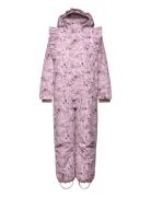 Snowsuit W. Frills En Fant Purple