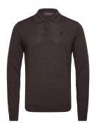 Merino Polo Knit Morris Brown