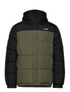 Bawinkel Blocked Padded Jacket FILA Khaki