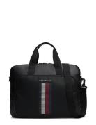 Th Foundation Pique Computer Bag Tommy Hilfiger Black