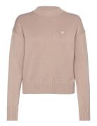 Ck Embro Badge Sweater Calvin Klein Jeans Beige