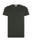 Stretch Slim Fit T-Shirt Calvin Klein Khaki