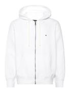 Essential Fleece Zip Through Tommy Hilfiger White