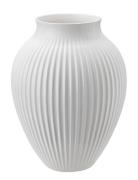 Knabstrup Vase, Riller Knabstrup Keramik White