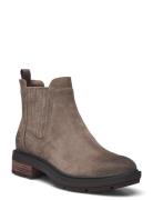 Brimfield Mid Chelsea Boot Medium Brown Suede Timberland Brown