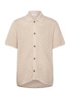 Gideon Knit Shirt Les Deux Cream