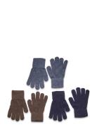 Magic Gloves Knit 3-Pack Minymo Navy