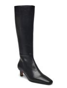 Rory Black Leather Boots ALOHAS Black