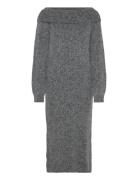 Olmmarie Ls Off Shoulder Dress Knt Only Maternity Grey