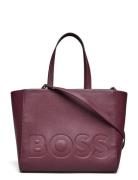 Yona Sm Tote BOSS Burgundy