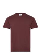 Stretch Cotton Tee Filippa K Burgundy