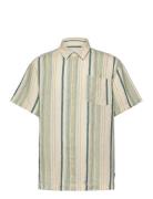 Kai Linen Ss Shirt Les Deux Green