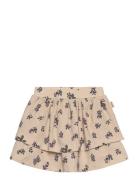 Skirt Printed Petit Piao Beige