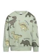 Sweater Aop Dino Lindex Green