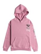 Surf Feeling Hoodie Brushed Roxy Pink