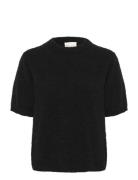 Tammiemw Knit Pullover Ss My Essential Wardrobe Black