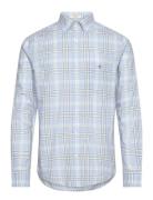 Reg Poplin Check Shirt GANT Blue