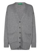 L/S Cardigan United Colors Of Benetton Grey