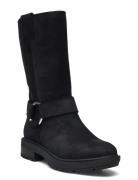 Brimfield Tall Pull On Boot Black Suede Timberland Black