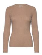 Bs Bonita Regular Fit Knitwear Bruun & Stengade Beige