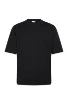 Mock Neck Cotton Tee Filippa K Black